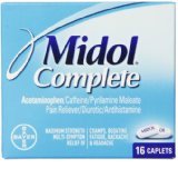 Midol Complete Caplets 16 Ct