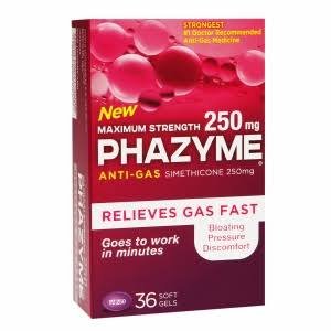 Phazyme Maximum 250 Mg 36 Soft-Gels