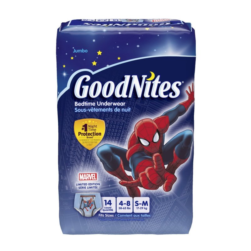 Image 0 of GoodNites Boy Underwear Sm/Md 4x14 Ct.