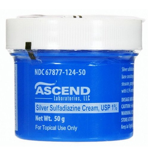 Silver Sulfadiazine 1% Jar Cream 50 Gm By Ascend Labs