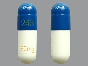 Image 0 of Duloxetine Generic Cymbalta 60 Mg Dr 30 Caps By Bluepoint Labs