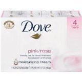 Dove Bar Soap Pink 4 X 4.25 Oz