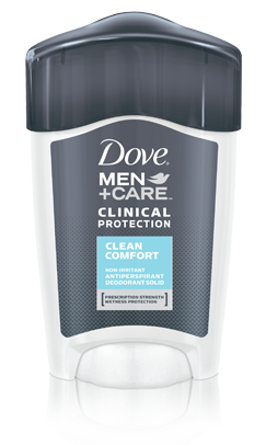 Dove Men's Solid Clean Comfort 3 Oz