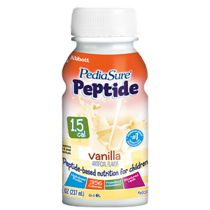 Pediasure Peptide 1.5 Cal Inst Vanilla Flavor 24x8 Oz
