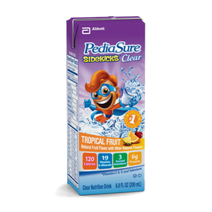 Pediasure Side Kick Clear Tropical Fruit Flavor 32x6.8 Oz