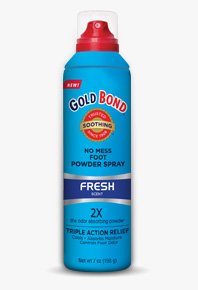 Image 0 of Gold Bond Foot Powder Fresh Spray 7 Oz