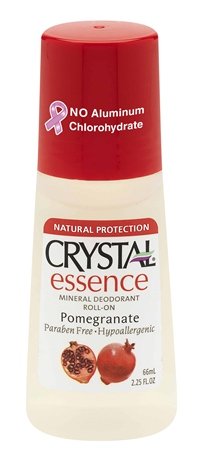 Crystal Deodorant Essence Roll-On Pomegrante 2.25 Oz