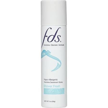 FDS Feminine Deodorant Spray Shower Fresh 2 Oz