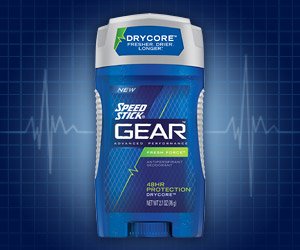 Speed Stick Gear Antiperspirant Fresh Force Solid 2.7 Oz