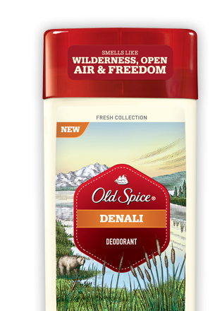 Old Spice Fresh Collection Deodorant Denali 3.25 Oz