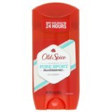 Old Spice Pure Sport Men Deodorant 3 Oz