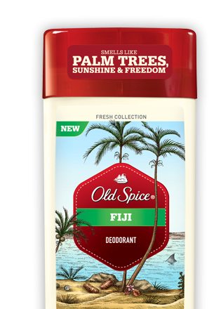 Image 0 of Old Spice Fresh Collection Fiji Deodorant Stick 2.6 Oz