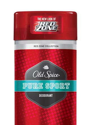 Image 0 of Old Spice Red Zone Pure Sport Deodorant Stick 3 Oz