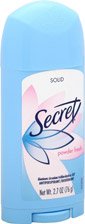 Secret Original Solid Powder Fresh Deodorant 1.7 Oz