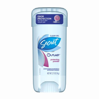 Image 0 of Secret Outlast Completely Clean Gel Deodorant 2.7 Oz