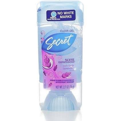 Secret Scent Expression Clear Gel Deodorant 2.7 Oz
