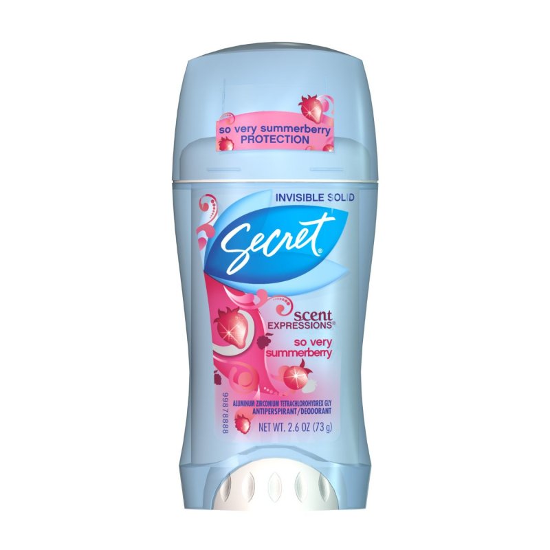 Secret Scent Expression Invisible Solid Summerberry Deodorant 2.6 Oz