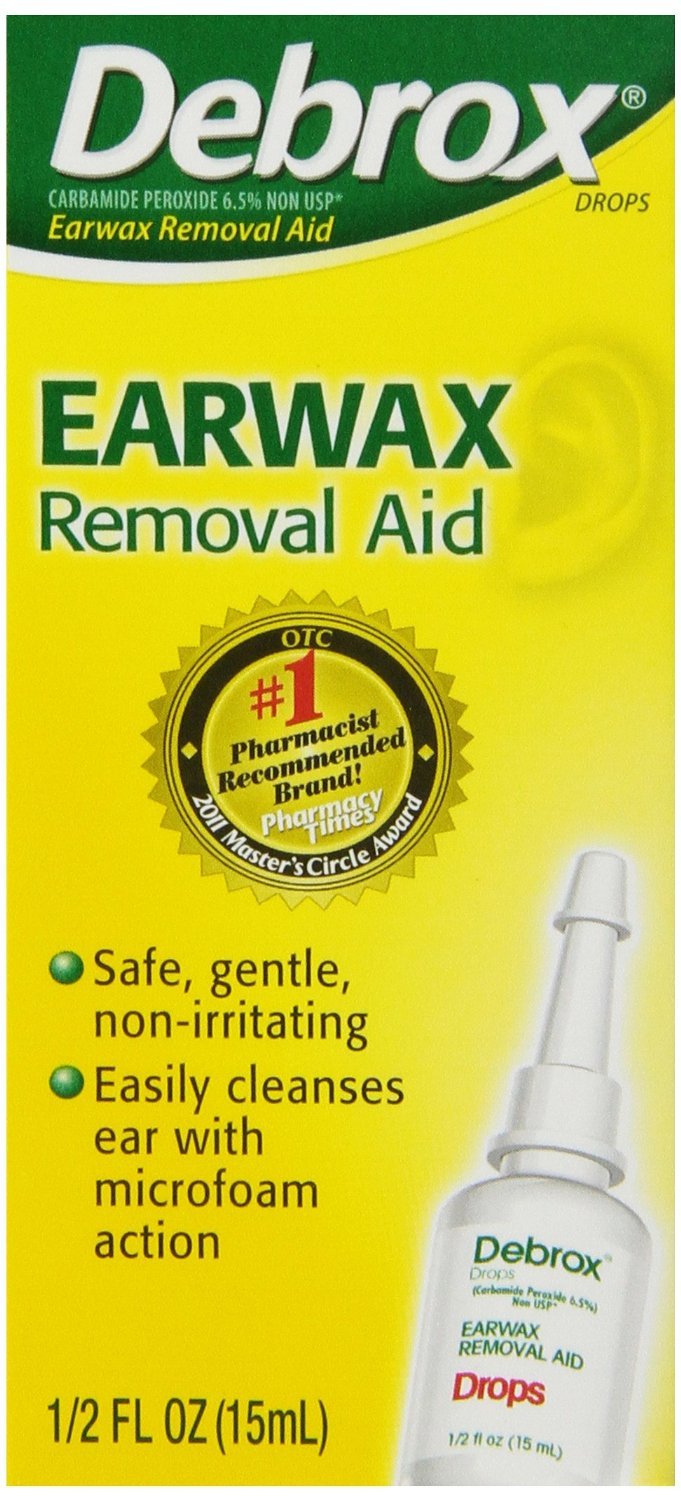 Debrox Ear Wax Removal Drops 0.5 Oz