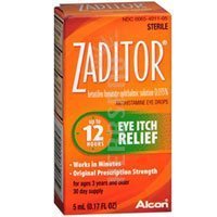 Zaditor Otc Dry Eye Reliever Drop 5 Ml