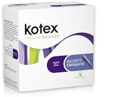 Kotex Super Plus Security Tampon 18 Ct.