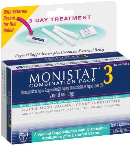 Image 0 of Monistat 3 Vaginal Anti Fungal Combination Disposable Applicators
