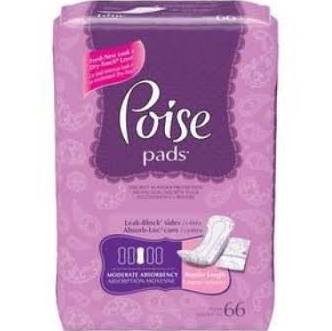 Image 0 of Poise Moderate Long Pads 4x54 Ct.