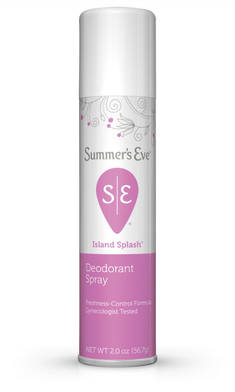 Summers Eve Island Splash Deodorant Spray 2 Oz