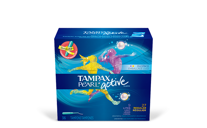 Tampax Pearl Duo Pack Unscented 18 Ct.