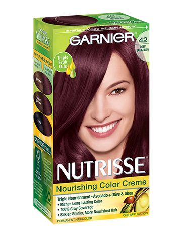 Image 0 of Garnier Nutrisse Hair Color 42 Black Cherry