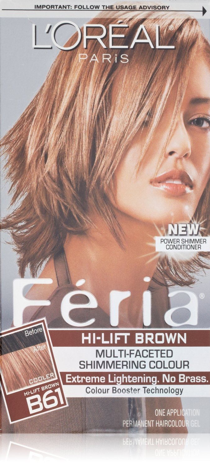 Image 0 of Loreal Feria Hair Color B61 Downtown Brown