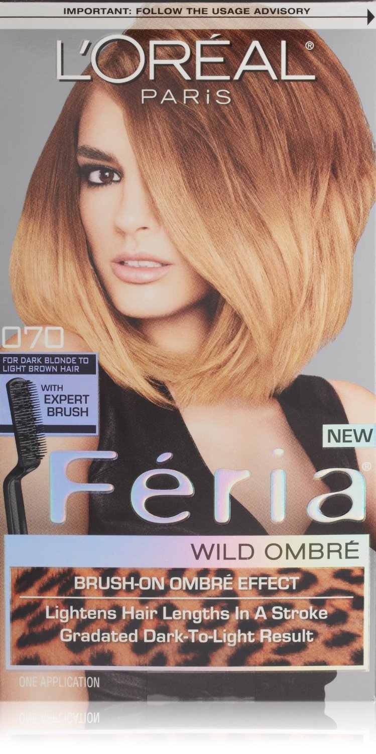 Loreal Feria Permanent Hair Color Ombre 070 Dark Blonde To Light Brown