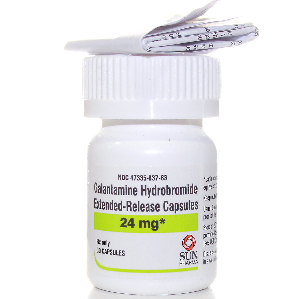Galantamine ER 24 Mg Caps 30 By Caraco Pharma. 
