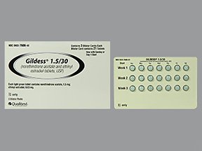 Image 0 of Gildess 1.5-0.03 Mg Tabs 3X21 By Qualitest Products. 