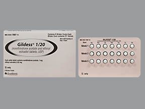 Image 0 of Gildess  1-0.02 Mg Tabs 6X21 By Qualitest Products. 