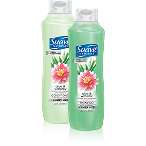 Suave Naturals Shampoo, Aloe Vera & Waterlily 22.5 Oz