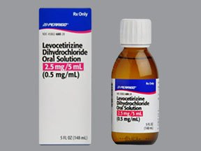 Levocetirizine Dihydrochloride 2.5Mg/5Ml Sol 147 Ml By Perrigo & Co