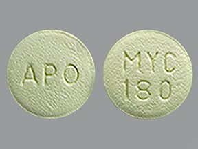 Mycophenolic Acid Generic Myfortic 180 Mg Tabs 120 By Apotex Corp