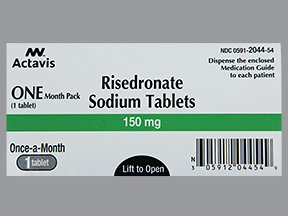Image 0 of Risedronate Generic Actonel 150 Mg Tabs 1 By Actavis Pharma