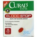 Curad Bloodstop Homeostatic Gauze, 1 X 1 Inche 10 Ct.