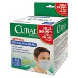 Image 0 of Curad Biomask Antiviral FaceMasks 10 Ct.