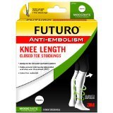 Image 0 of Futuro Anti-Embolism Stockings Knee Closed Toe White Extra Large