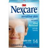 Nexcare Sensitive Skin Eye Patch Regular Size 14 Ct.