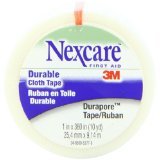 Nexcare Durapore Cloth First Aid Tape 12x1''x10 Yd