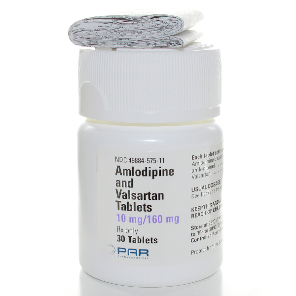Amlodipine+Valsartan Gen Exforge 10-160Mg Tabs 30 each By Par Pharma