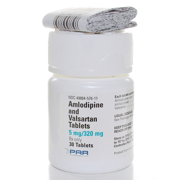 Amlodipine+Valsartan Gen Exforge 5-320mg Tabs 30 By Par Pharma