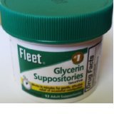 Fleet Glycerin Suppositories 12 Ct.