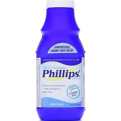 Phillips Milk Of Magnesia Original 12 Oz