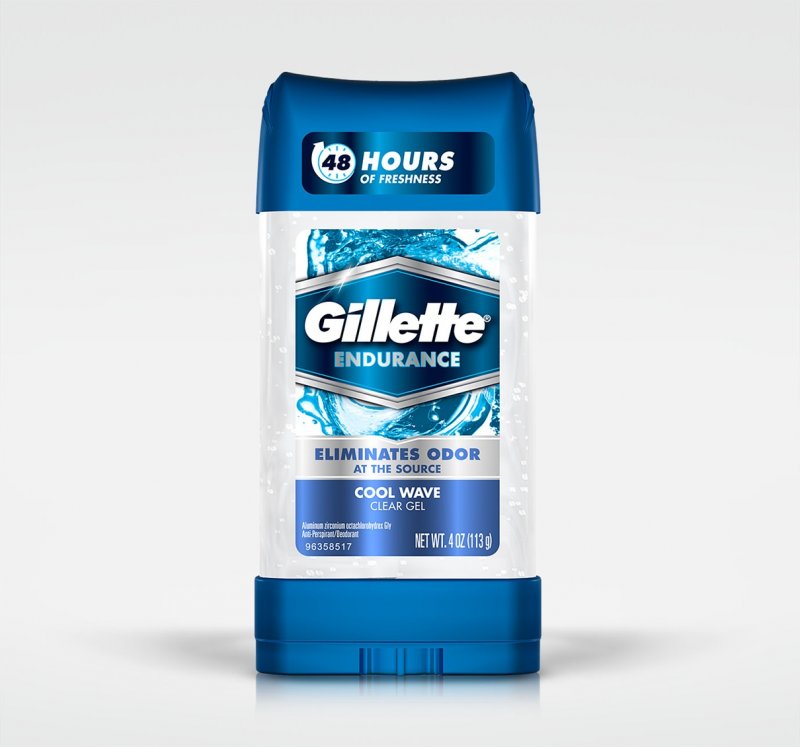 Gillette Clear Gel Antiperspirant Cool Wave Deo 3 Oz