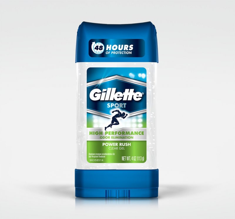 Image 0 of Gillette Clear Gel Power Rush Anti-Pperspirant Deodorant 4 Oz
