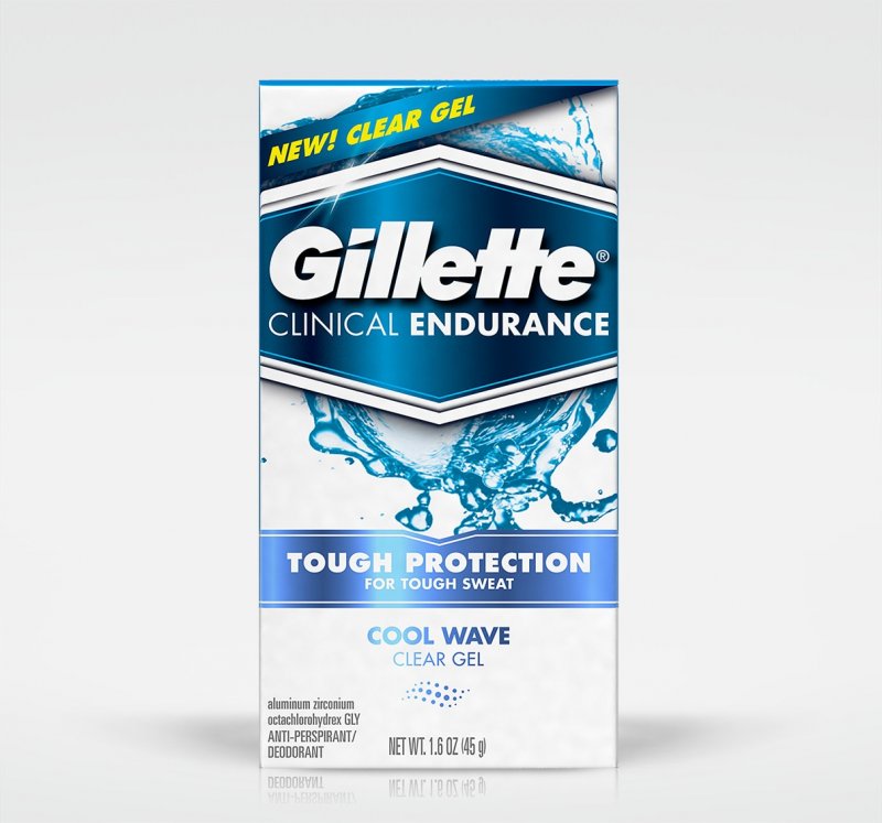Gillette Clinical Cleargel Cool Wave Deodorant 1.6 Oz